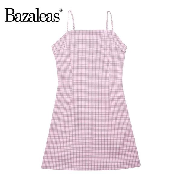 casual dresses bazaleas 2021 fashion spaghetti strap summer dress cute candy color small tartan pink mini slim vestido, Black;gray
casual dresses bazaleas 2021 fashion spaghetti strap summer dress cute candy color small tartan pink mini slim vestido, Black;gray