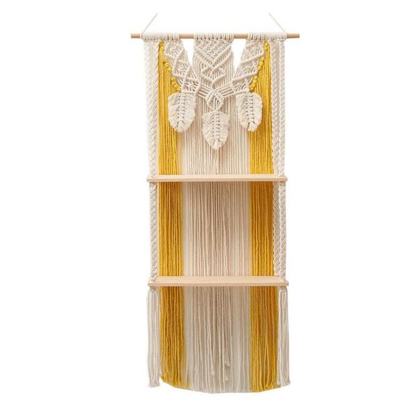 tapestries 40x100cm 2-tier macrame wall hanging shelf with enhanced solid wood bohemian decor indoor planter for bathroom
tapestries 40x100cm 2-tier macrame wall hanging shelf with enhanced solid wood bohemian decor indoor planter for bathroom