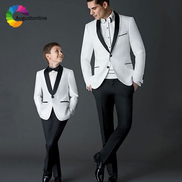 men's suits & blazers new arrival slim groom tuxedo white men wedding black shawl lapel tailored man blazer masculino 2piece, White;black
men's suits & blazers new arrival slim groom tuxedo white men wedding black shawl lapel tailored man blazer masculino 2piece, White;black