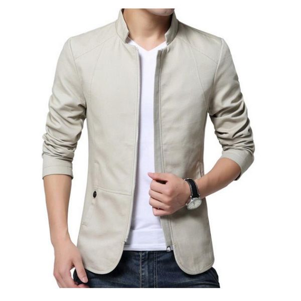 men's jackets autumn cotton jacket men slim casual baseball for stand collar with zipper coat fashion clothing m-5xl, Black;brown
men's jackets autumn cotton jacket men slim casual baseball for stand collar with zipper coat fashion clothing m-5xl, Black;brown