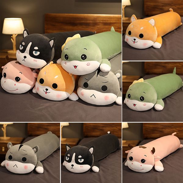 cartoon plush animal toy cylindrical bolster pillow 80-120cm washable with liner husky dinosaur hamster cattle dog
cartoon plush animal toy cylindrical bolster pillow 80-120cm washable with liner husky dinosaur hamster cattle dog