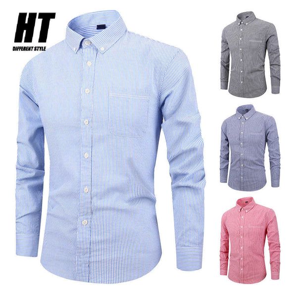 striped men's shirt cotton long sleeve slim fit shirts korean fashion simple casual soft spring autumn handsome men shirt 210603, White;black
striped men's shirt cotton long sleeve slim fit shirts korean fashion simple casual soft spring autumn handsome men shirt 210603, White;black