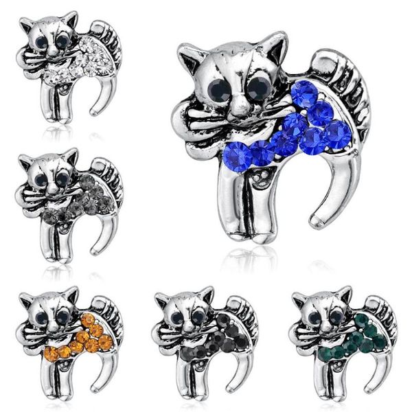 pins, brooches 6pcs/set small size rhinestone cat kitten animal brooch pins for lovers, Gray
pins, brooches 6pcs/set small size rhinestone cat kitten animal brooch pins for lovers, Gray