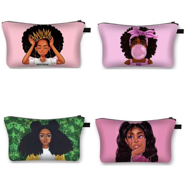 cute afro girl print cosmetic case africa women fashion makeup bag ladies toiletry female travel organizer make up bags & cases
cute afro girl print cosmetic case africa women fashion makeup bag ladies toiletry female travel organizer make up bags & cases