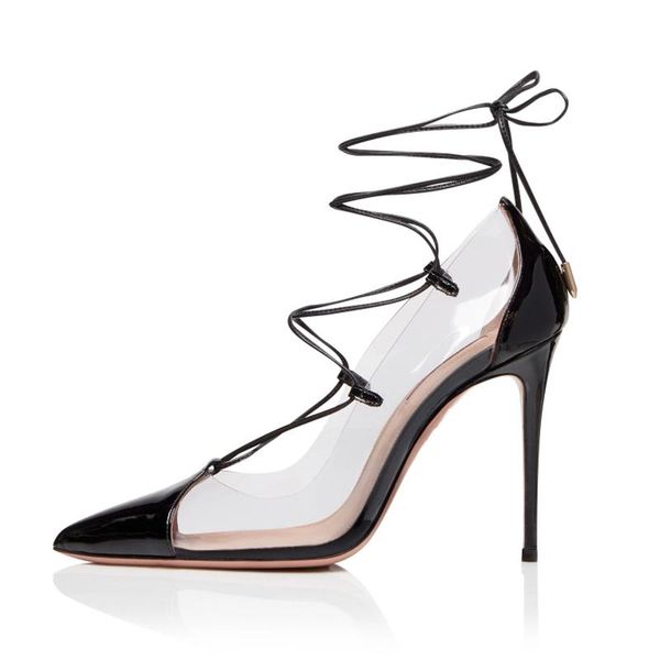 arden furtado summer fashion women's shoes pointed toe transparent pvc stilettos high heels ankle strap slip-on pumps dress, Black
arden furtado summer fashion women's shoes pointed toe transparent pvc stilettos high heels ankle strap slip-on pumps dress, Black