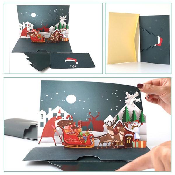 greeting cards christmas popup diy handmade 3d winter festival gifts card happy holiday invitations
greeting cards christmas popup diy handmade 3d winter festival gifts card happy holiday invitations