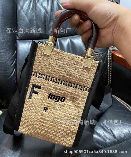 70% off purse f's new straw mini tote bag seaside vacation woven handbag single shoulder messenger women's fashion bag
70% off purse f's new straw mini tote bag seaside vacation woven handbag single shoulder messenger women's fashion bag