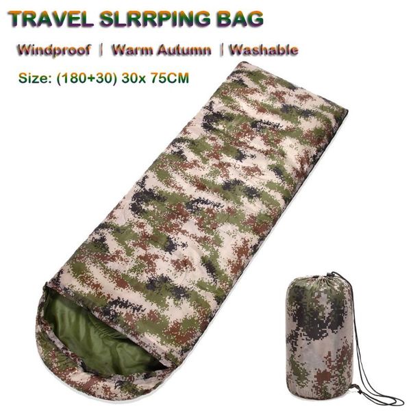 camouflage envelope windproof durable soft warm autumn winter men's cotton sleeping bag fashion leisure motion bags
camouflage envelope windproof durable soft warm autumn winter men's cotton sleeping bag fashion leisure motion bags