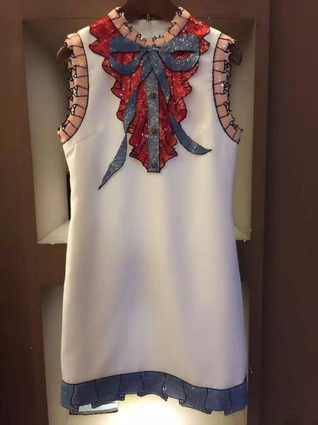 casual dresses embroidered dress quality black white lace with embroidery summer elegant bow sequined 0n4x, Black;gray
casual dresses embroidered dress quality black white lace with embroidery summer elegant bow sequined 0n4x, Black;gray