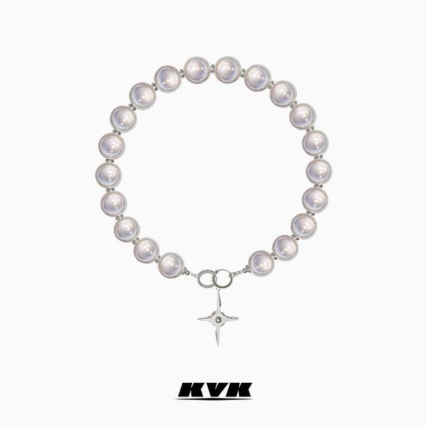 pendant necklaces kvk cross necklace female niche design sense 2021 trend bead simple collarbone chain accessories, Silver
pendant necklaces kvk cross necklace female niche design sense 2021 trend bead simple collarbone chain accessories, Silver