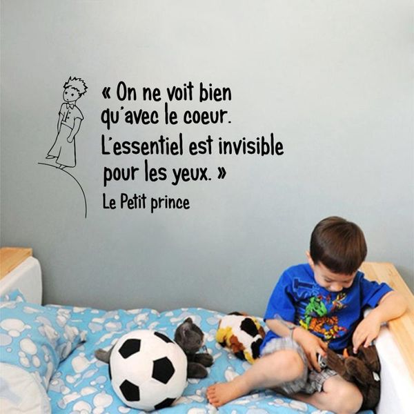 wall stickers french the little prince quotes sticker children boys room / bedroom art mural decals decor
wall stickers french the little prince quotes sticker children boys room / bedroom art mural decals decor
