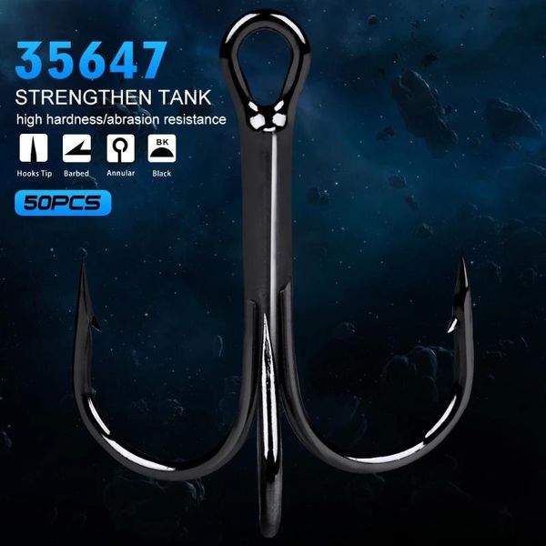 50pcs/lot fishing hook 50pc/lot 2/4/6/8/10/12/14# high carbon steel treble hooks tackle black/brown/white fish
50pcs/lot fishing hook 50pc/lot 2/4/6/8/10/12/14# high carbon steel treble hooks tackle black/brown/white fish