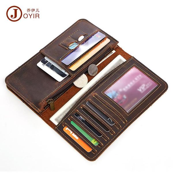 leather wallet for man crazy horse business retro multi-card clutch fashion casual long men's bag wallets, Red;black
leather wallet for man crazy horse business retro multi-card clutch fashion casual long men's bag wallets, Red;black