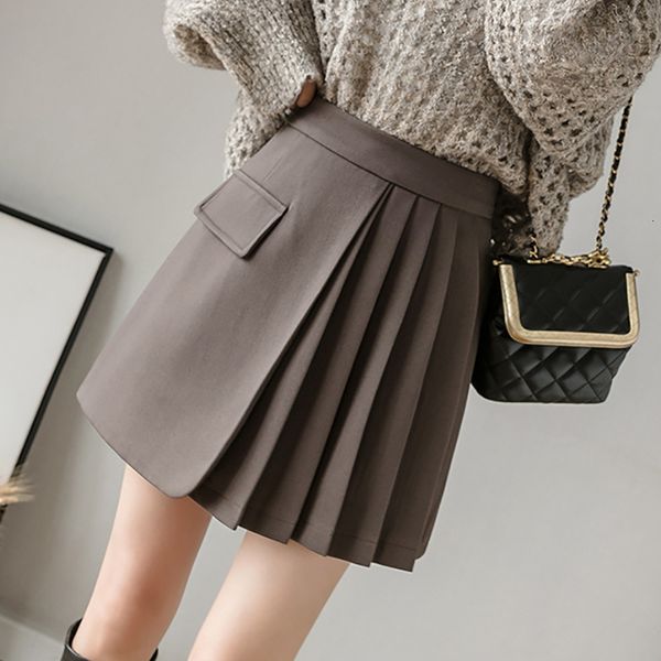 skirts irregular for women in autumn winter is thin and anti tarnish high waist a-line pleated versatile suit skirt, Black
skirts irregular for women in autumn winter is thin and anti tarnish high waist a-line pleated versatile suit skirt, Black