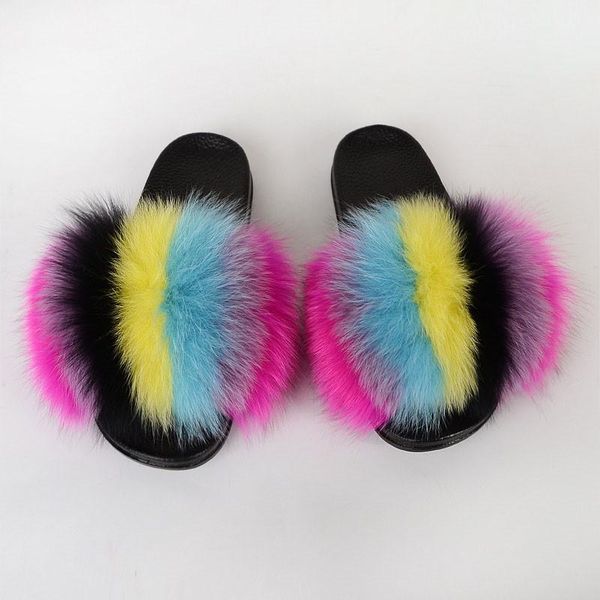 slippers party fur women real slides furry shoes home woman flip flops sandals flat female fluffy luxury shoe, Black
slippers party fur women real slides furry shoes home woman flip flops sandals flat female fluffy luxury shoe, Black