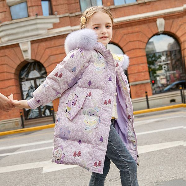 russia snowsuit childrens winter long cartoon warm jacket for girls windproof thickened hooded fur collar coat kids parka, Blue;gray
russia snowsuit childrens winter long cartoon warm jacket for girls windproof thickened hooded fur collar coat kids parka, Blue;gray