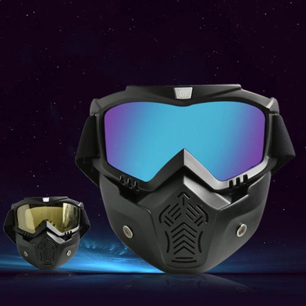 outdoor eyewear motorcycle goggles detachable face protector atv dirt bike paintball goggle uv400 for men women helmets skiing glasses
outdoor eyewear motorcycle goggles detachable face protector atv dirt bike paintball goggle uv400 for men women helmets skiing glasses