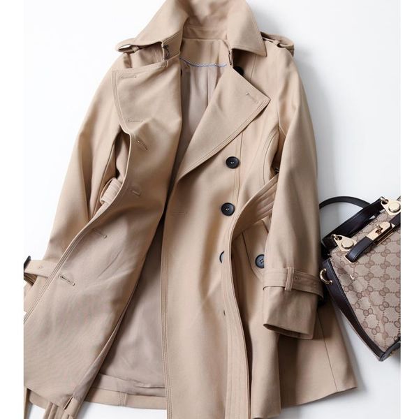 women's trench coats windbreaker long coat for women clothes 2021 double breasted spring autumn slim fit chaqueta mujer jy-b742 j5175, Tan;black
women's trench coats windbreaker long coat for women clothes 2021 double breasted spring autumn slim fit chaqueta mujer jy-b742 j5175, Tan;black