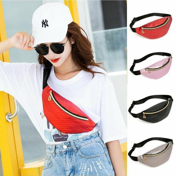 women waist bag solid plaid pu leather adjustable belt zipper chest bag waist pack travel sport purse bag
women waist bag solid plaid pu leather adjustable belt zipper chest bag waist pack travel sport purse bag