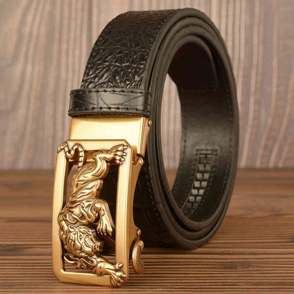 belts tiger zodiac automatic buckle men's real leather fashion personalized crocodile pants, Black;brown
belts tiger zodiac automatic buckle men's real leather fashion personalized crocodile pants, Black;brown