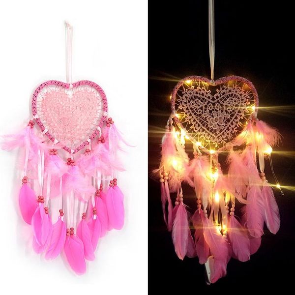 dream catcher net dreamcatcher with led lights hanging decoration room ornament gift craft js22 decorative objects & figurines
dream catcher net dreamcatcher with led lights hanging decoration room ornament gift craft js22 decorative objects & figurines