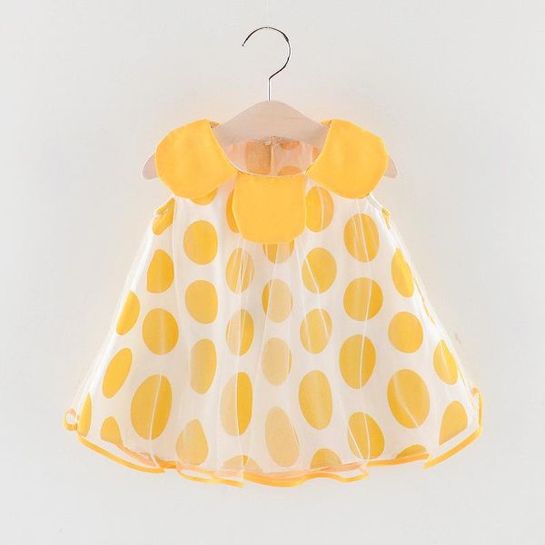 girl's dresses lovely infant kid baby girls dress summer petal collar sleeveless vest clothes children cute princess lace dot mesh, Red;yellow
girl's dresses lovely infant kid baby girls dress summer petal collar sleeveless vest clothes children cute princess lace dot mesh, Red;yellow