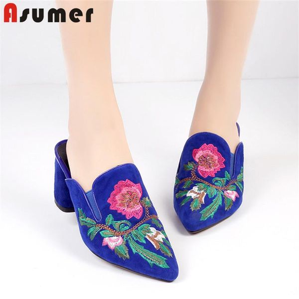 dress shoes asumer 2021 plus size 33-43 women pumps embroider pointed toe summer square heel mules ladies party wedding, Black
dress shoes asumer 2021 plus size 33-43 women pumps embroider pointed toe summer square heel mules ladies party wedding, Black