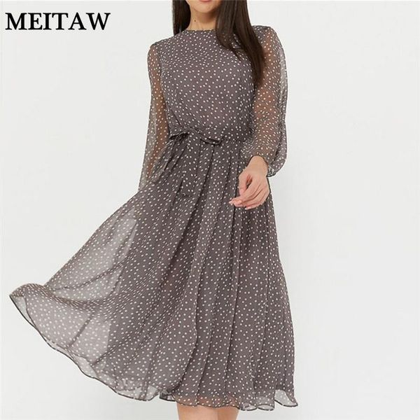 women autumn chiffon dress 2021 casual long sleeve office a-line midi elegant dot print party dresses vestidos, Black;gray
women autumn chiffon dress 2021 casual long sleeve office a-line midi elegant dot print party dresses vestidos, Black;gray