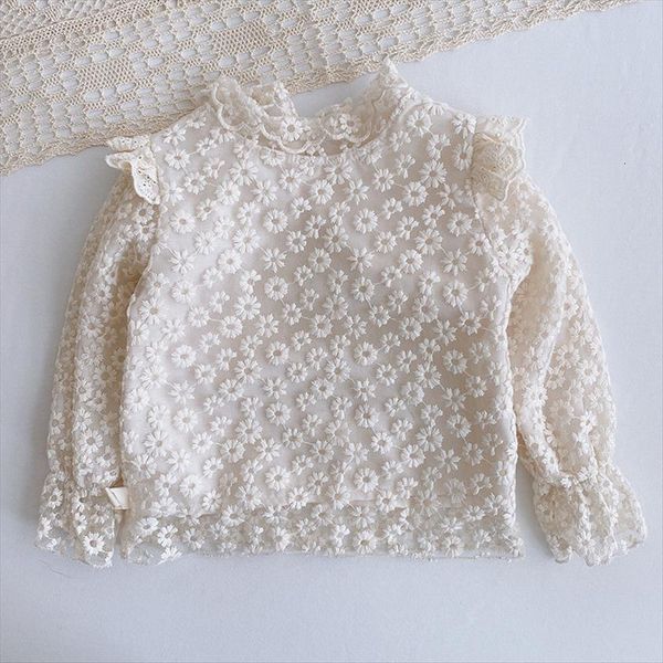pretty baby girls daisy lace fly sleeve solid outwear shirts toddler kids double deck all match blouses clothes 6m, White;black
pretty baby girls daisy lace fly sleeve solid outwear shirts toddler kids double deck all match blouses clothes 6m, White;black