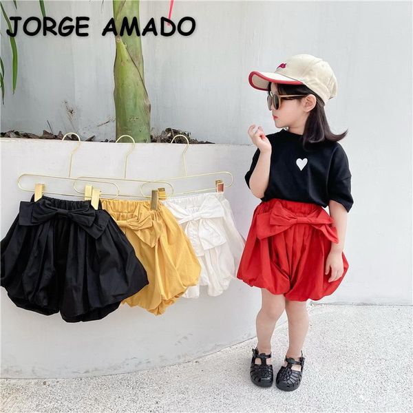 korean style summer kids girls shorts bow elastic waist candy color pumpkin trousers cute children clothes e0022, Black
korean style summer kids girls shorts bow elastic waist candy color pumpkin trousers cute children clothes e0022, Black