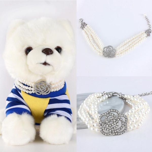 dog apparel exquisite necklaces rhinestone rose for cat dogs pet sweet decorative imitation pearl collars accessories
dog apparel exquisite necklaces rhinestone rose for cat dogs pet sweet decorative imitation pearl collars accessories
