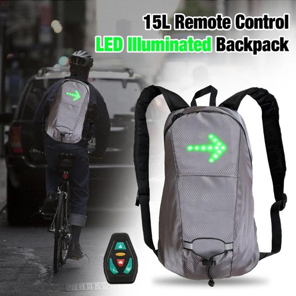 cycling bicycle bike backpack led turn signal light reflective bag pack outdoor safety night riding running camping bags
cycling bicycle bike backpack led turn signal light reflective bag pack outdoor safety night riding running camping bags