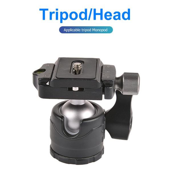 lc-28 metal 360 degree rotating panoramic ball head with 1/4 inch quick release plate bubble level for tripod monopod dslr camra heads
lc-28 metal 360 degree rotating panoramic ball head with 1/4 inch quick release plate bubble level for tripod monopod dslr camra heads