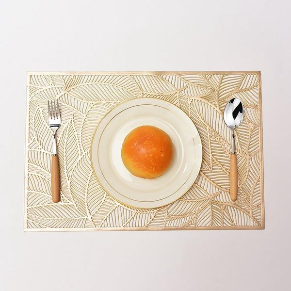 mats & pads 1pc arrival leaf placemat high-end el restaurant bronzing insulation coffee decoration table mat
mats & pads 1pc arrival leaf placemat high-end el restaurant bronzing insulation coffee decoration table mat