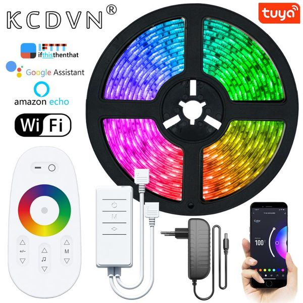 strip lights wifi smart controller rgb 2835 smd flexible ribbon tv computer home decoration bluetooth remote diode tape led strips
strip lights wifi smart controller rgb 2835 smd flexible ribbon tv computer home decoration bluetooth remote diode tape led strips