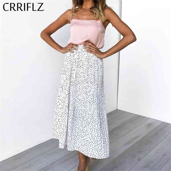 crriflz spring autumn polka dot pleated skirt women high waist mid calf linen elastic promotions lady 210520, Black
crriflz spring autumn polka dot pleated skirt women high waist mid calf linen elastic promotions lady 210520, Black
