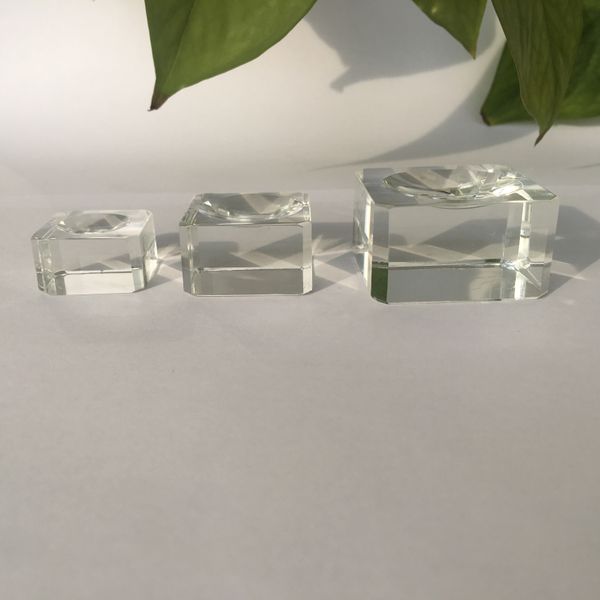 5pc simple transparent crystal display stand square base table stand for household decoration glass ball stand
5pc simple transparent crystal display stand square base table stand for household decoration glass ball stand