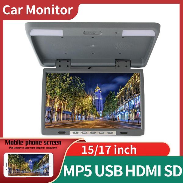 car video sale hd 1080p 15/17 inch roof monitor mount flip down mp5 player with ir/usb/sd/hdmi/fm audio output for ceiling tv
car video sale hd 1080p 15/17 inch roof monitor mount flip down mp5 player with ir/usb/sd/hdmi/fm audio output for ceiling tv