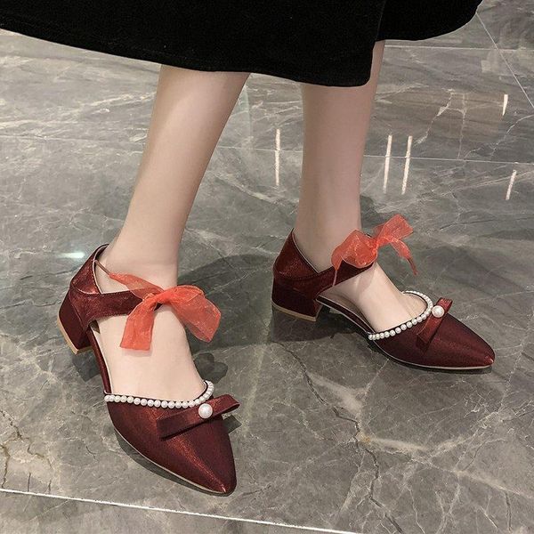 dress shoes rimocy fashion pearl square heel pumps women elegant pointed toe ankle strap woman comfy satin string bead wedding, Black
dress shoes rimocy fashion pearl square heel pumps women elegant pointed toe ankle strap woman comfy satin string bead wedding, Black