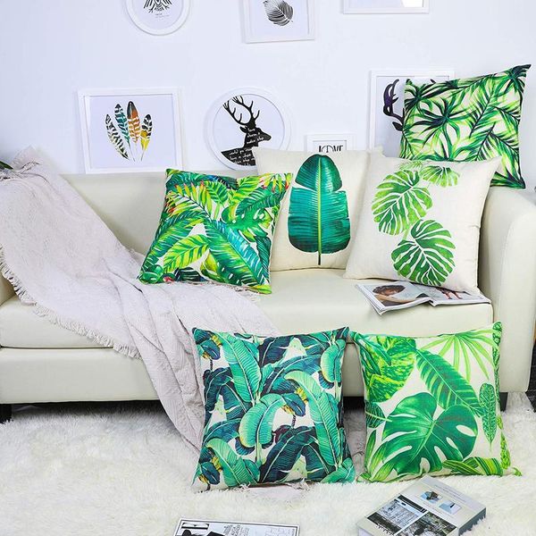pillow case 45*45cm plant printed cushion green leaves cotton linen cases chair/car/sofa cover home decorative
pillow case 45*45cm plant printed cushion green leaves cotton linen cases chair/car/sofa cover home decorative