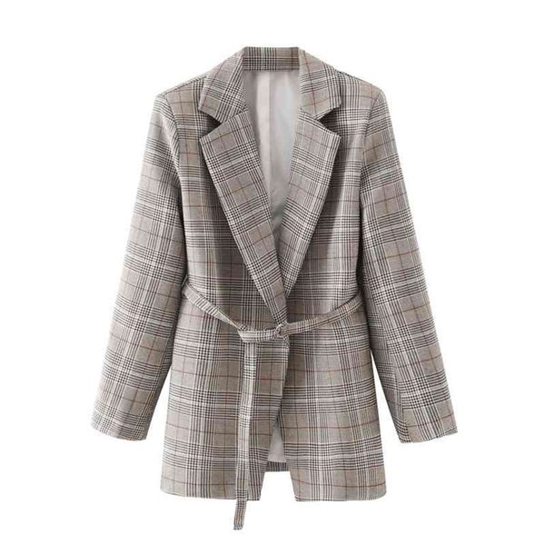 streetwear women plaid blazers fashion ladies sashes silm long jackets vintage female chic notched collar coats 210527, White;black
streetwear women plaid blazers fashion ladies sashes silm long jackets vintage female chic notched collar coats 210527, White;black