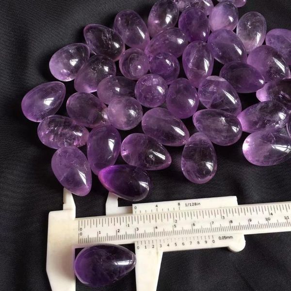 3cm natural amethyst crystal yoni egg gemstone carved eggs chakra stone decorative objects & figurines
3cm natural amethyst crystal yoni egg gemstone carved eggs chakra stone decorative objects & figurines
