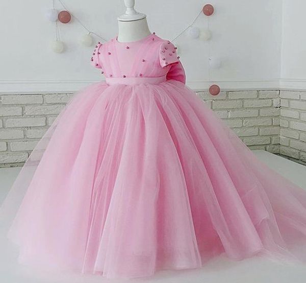 2021 pink pearls lower girl dresses ball gown bow simple tulle lilttle kids birthday pageant weddding gowns, White;blue
2021 pink pearls lower girl dresses ball gown bow simple tulle lilttle kids birthday pageant weddding gowns, White;blue
