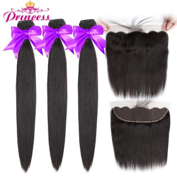 human hair bulks beautiful princess straight bundles with frontal remy brazilian weave 3 closure, Black
human hair bulks beautiful princess straight bundles with frontal remy brazilian weave 3 closure, Black