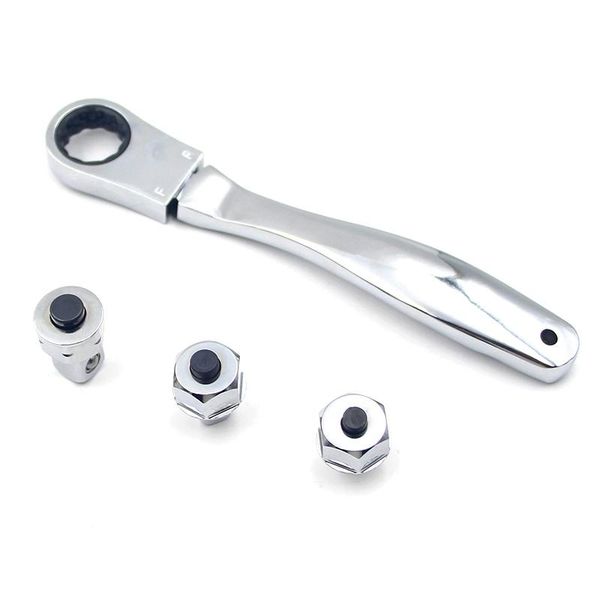 hand tools 3-in-1 stainless steel ratchet wrench 180 degree rotating multi-function movable head wrench, 1/4, 3/8, 1/
hand tools 3-in-1 stainless steel ratchet wrench 180 degree rotating multi-function movable head wrench, 1/4, 3/8, 1/