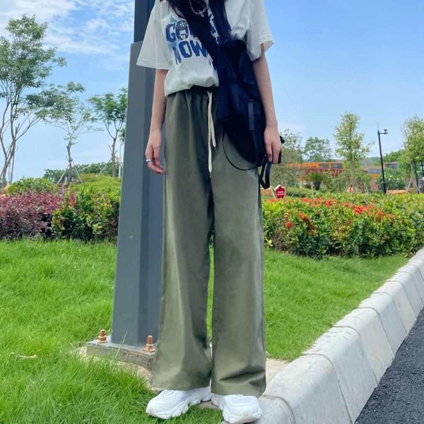 women's pants & capris 2021 vintage women casual wide leg loose mopping baggy harajuku all match female simple, Black;white
women's pants & capris 2021 vintage women casual wide leg loose mopping baggy harajuku all match female simple, Black;white