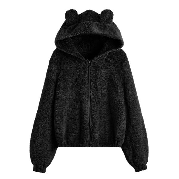 women's hoodies & sweatshirts kawaii hoodie sweatshirt casual fashion solid color loose long sleeves with pullover clothes, Black
women's hoodies & sweatshirts kawaii hoodie sweatshirt casual fashion solid color loose long sleeves with pullover clothes, Black