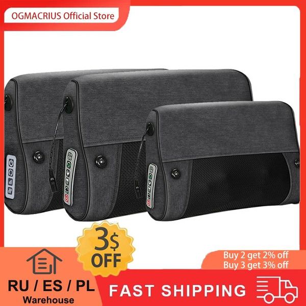 ogamacrius mini massage pillow neck shoulder soft fabric color electric healthy home use heated full body shiatsu massager
ogamacrius mini massage pillow neck shoulder soft fabric color electric healthy home use heated full body shiatsu massager