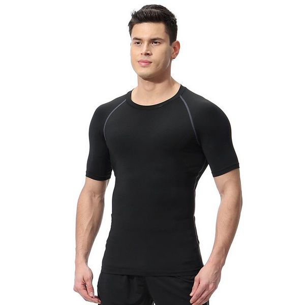 men's t-shirts workout clothes high elastic quick-drying por tights basketball training running muscle short-sleeved sports t-shirt, White;black
men's t-shirts workout clothes high elastic quick-drying por tights basketball training running muscle short-sleeved sports t-shirt, White;black