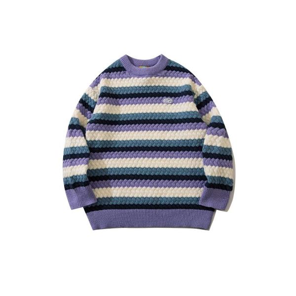 men's sweaters sweater men harajuku oversized 2021 winter japanese loose vintage knitted streetwear round neck pullovers knitwear, White;black
men's sweaters sweater men harajuku oversized 2021 winter japanese loose vintage knitted streetwear round neck pullovers knitwear, White;black